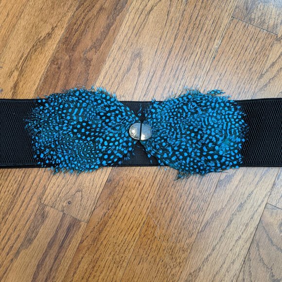 Accessories - Peacock feather belt, size M/L